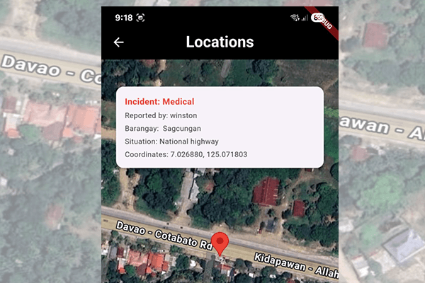 Incident Map Preview